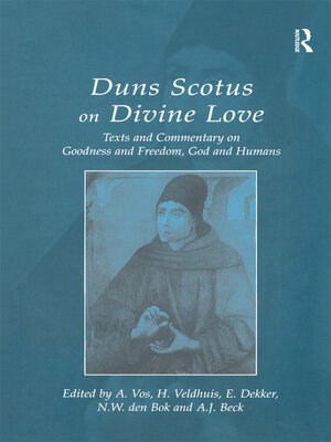 cover image of Duns Scotus on Divine Love